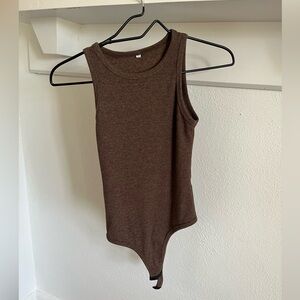 Brown Bodysuit